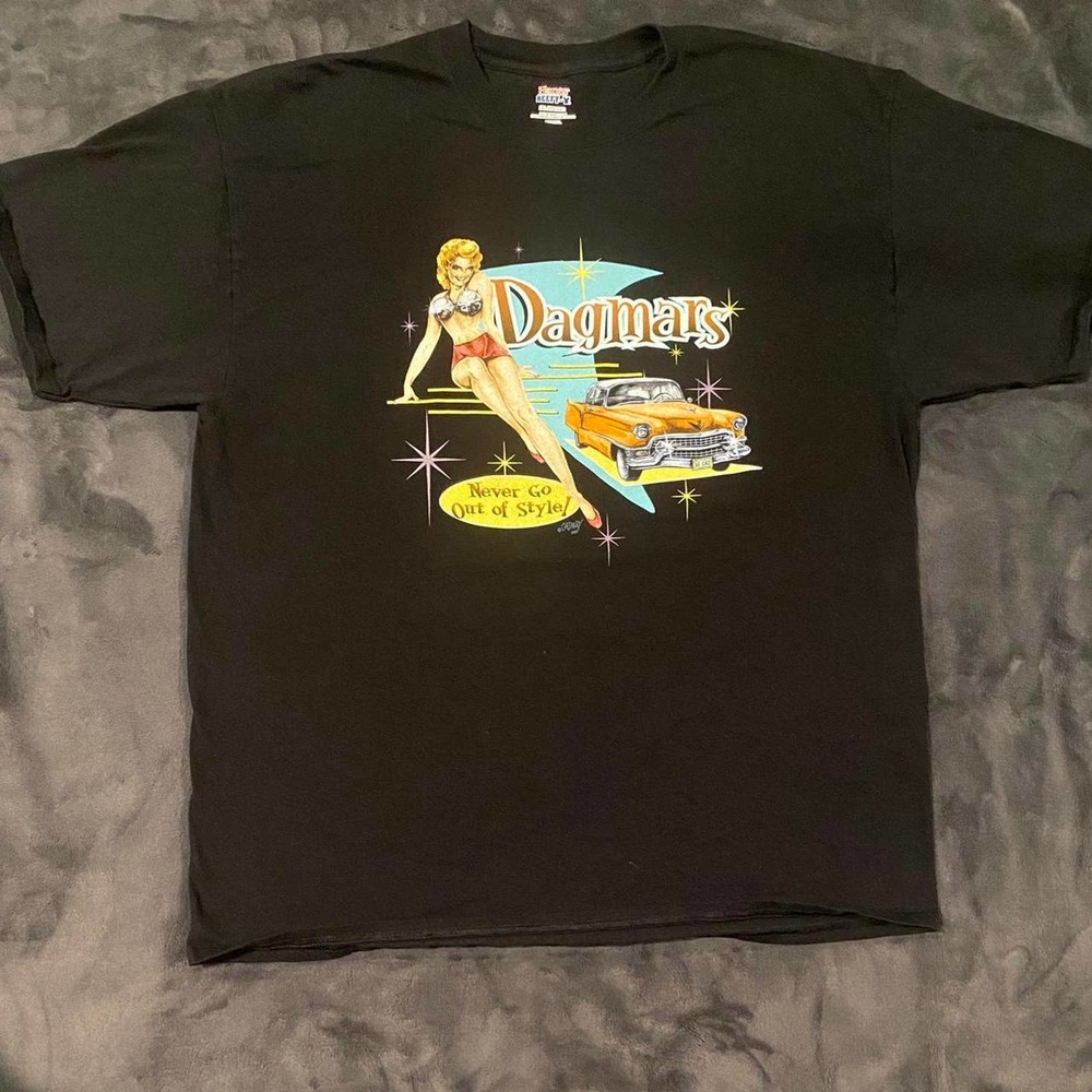 Y2K 2001 Dagmars Cadillac 60’s Style Tee Shirt